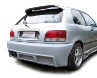 FIBERSPORTS rear bumper spoiler Suzuki Baleno hatchback
