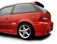 FIBERSPORTS rear bumper spoiler Suzuki Swift EA