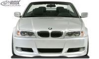 E92-look front bumper spoiler BMW 3-series E46