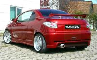 GT Heckschürze/Heckstoßstange Peugeot 206