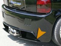 WS rear bumper spoiler Opel Corsa B