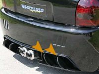 WS rear bumper spoiler Opel Corsa B