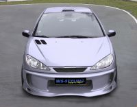 CRAZY Frontspoiler/Frontschürze Peugeot 206