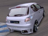CRAZY Heckschürze/Heckstoßstange Peugeot 206