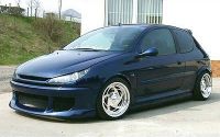 SF1 Frontspoiler/Frontschürze Peugeot 206