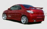 SF1 Hecksch�rze Peugeot 206 / 206CC mit Kz.-Ausspg.