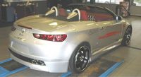 SPORT rear bumper spoiler Alfa Spider 939