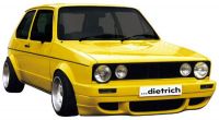 RS Frontspoiler/Frontschürze VW Golf 1