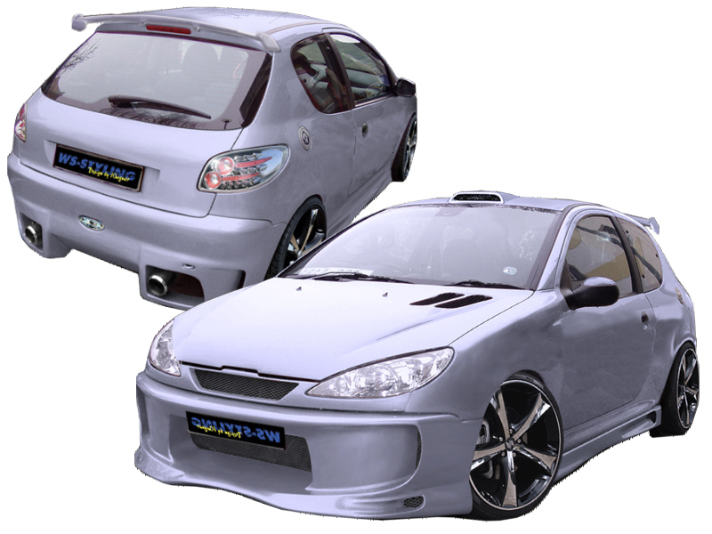 CRAZY Bodykit Peugeot 206
