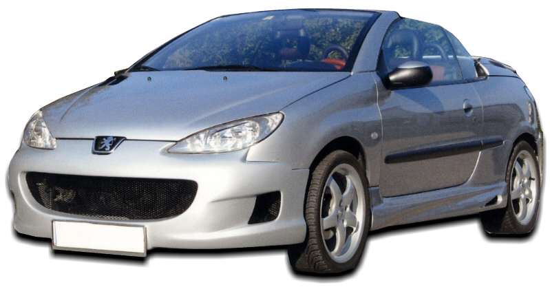 NEW-Look Frontspoiler/Frontsch?rze Peugeot 206