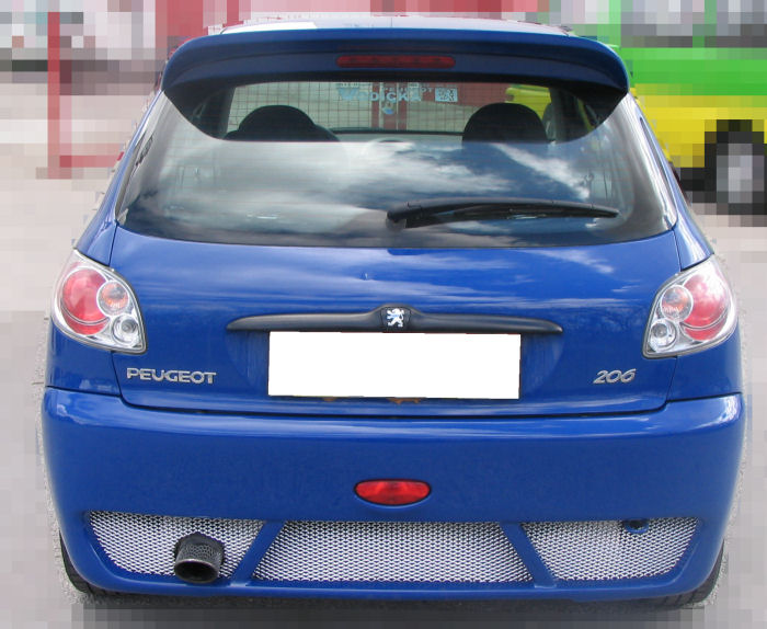 CUP Hecksch?rze/Hecksto?stange Peugeot 206