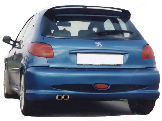 SUPER Hecksch?rze/Hecksto?stange Peugeot 206