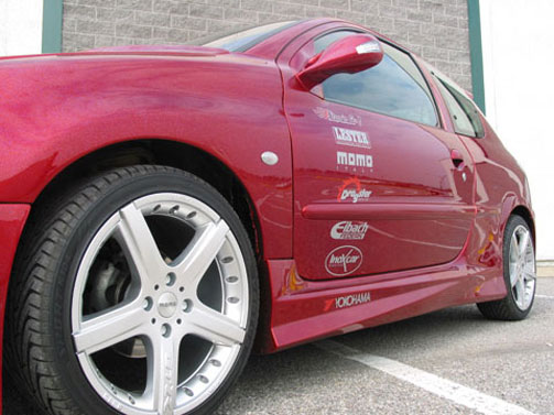 SPORT Seitenschweller Peugeot 206