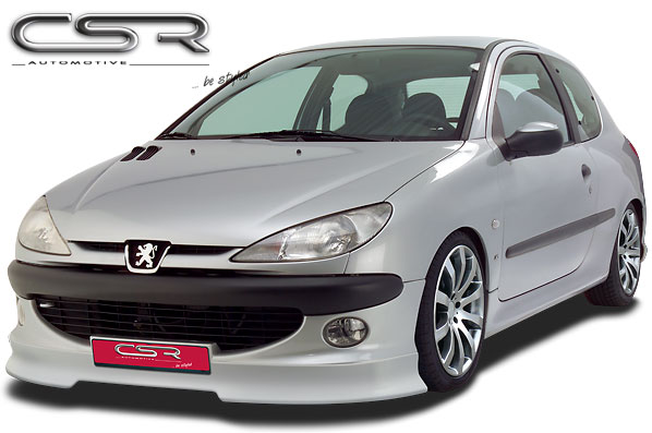 X-Line Frontspoiler/Spoilerlippe Peugeot 206 2003-2009
