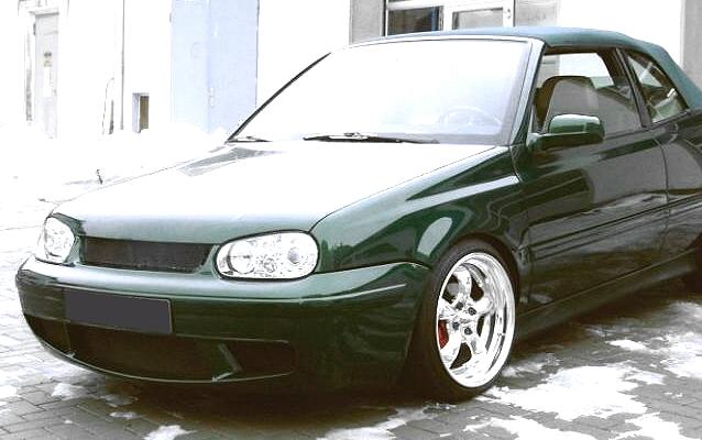 RS-Style Frontsch?rze/Frontspoiler VW Golf 4 Cabriolet