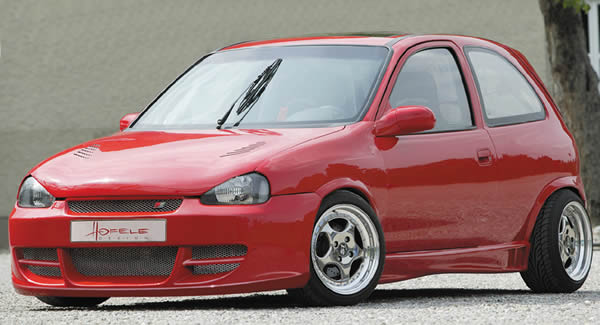GT-Six Frontspoiler/Frontsch?rze Opel Corsa B