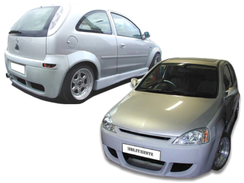 STREET LINE Wide Bodykit/Breitbausatz Opel Corsa C
