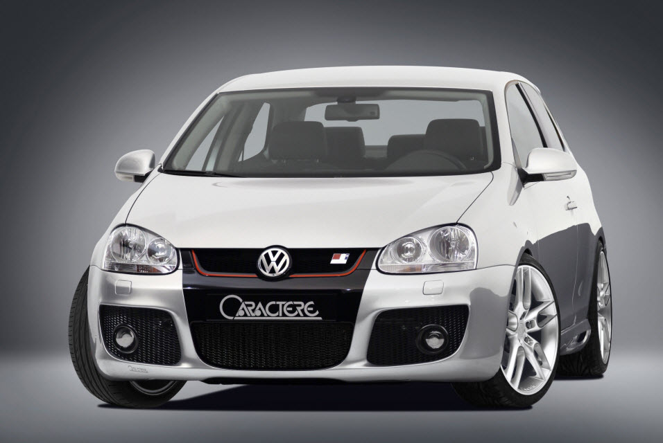 CARACTERE GTI Style Frontsch?rze/Frontspoiler VW Golf 5