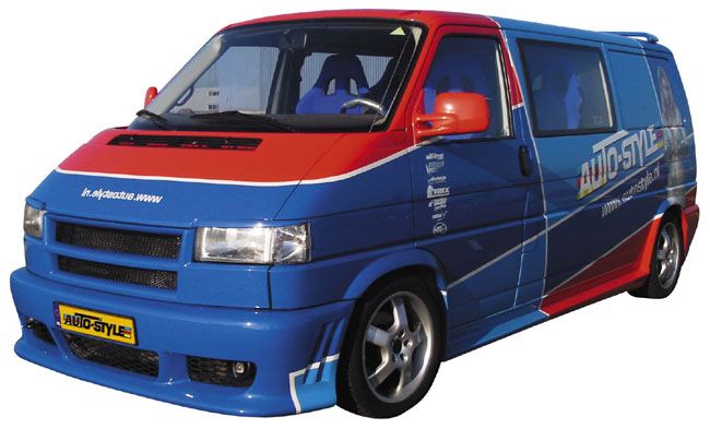 RS4-Style Frontspoiler/Frontsch?rze VW T4 bis 03/1996