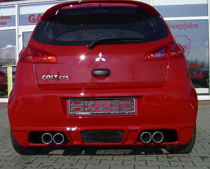 CARRAT Heckschürze/Heckstoßstange Mitsubishi Colt CZ3/CZT