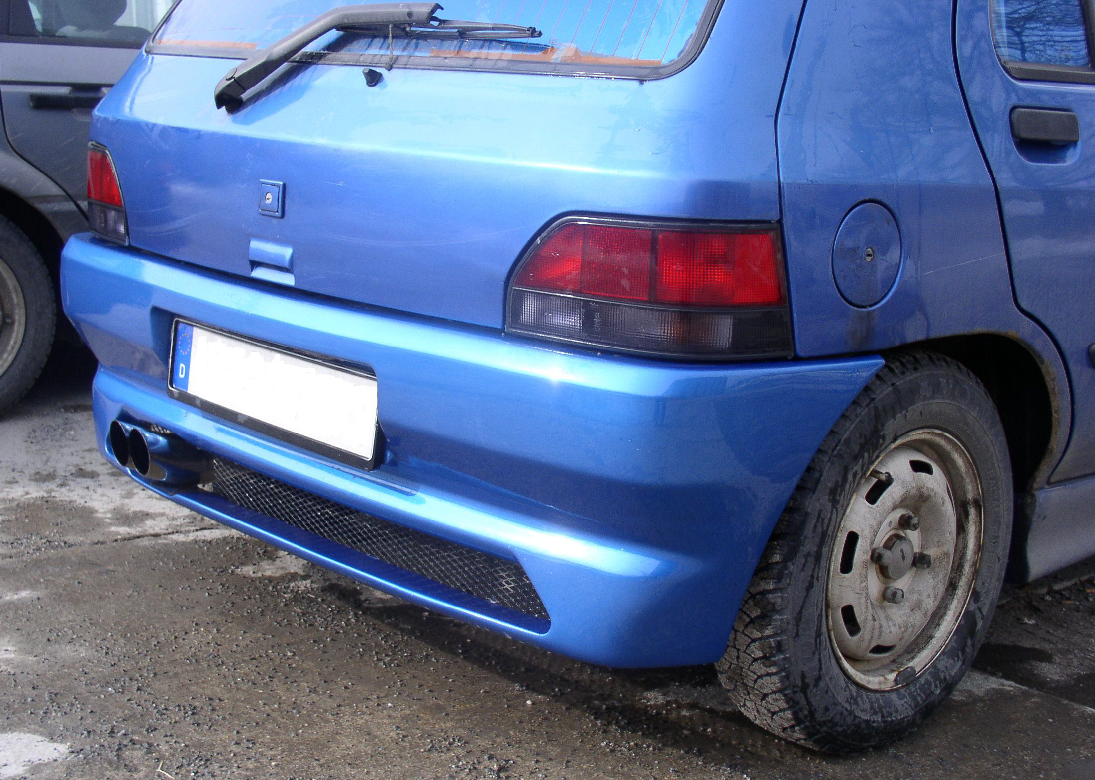 FX Hecksch?rze/Hecksto?stange Renault Clio 1