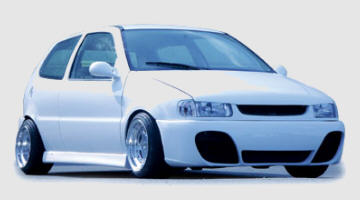 GT Frontspoilersto?stange VW Polo 4 (6N)