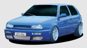 CS4 Frontspoilersto?stange m. Blinker VW Golf 3