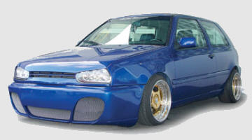 GT Frontspoilersto?stange VW Golf 3