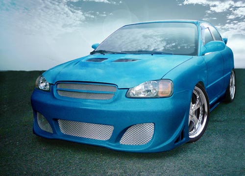 FIBERSPORTS Frontspoiler/Frontsch?rze Suzuki Baleno Facelift