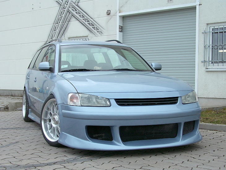 SF1 Frontspoiler/Frontsch?rze mit Zierleiste VW Passat 3B
