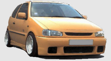 RS4 Frontspoilersto?stange VW Polo 4 (6N)