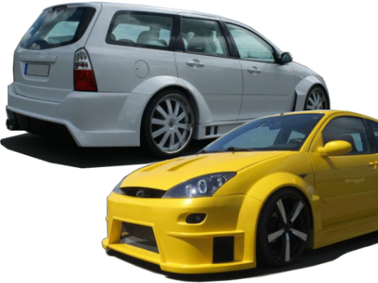RCL-T Breitbausatz/Wide Bodykit Ford Focus MK1 Turnier