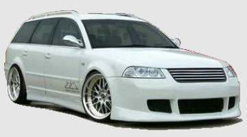 SF1 Frontspoilersto?stange ohne Zierleiste VW Passat 3BG
