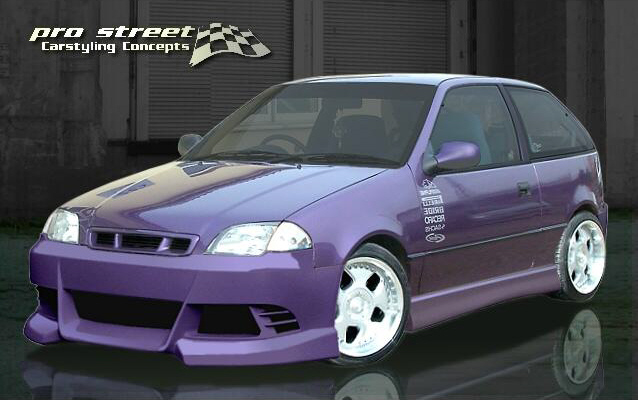 RS Seitenschweller Subaru Justy JMA/MS