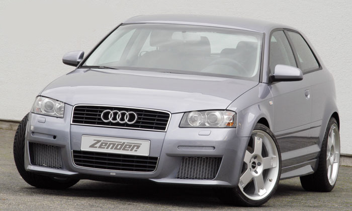 ZENDER Frontspoiler/Frontsch?rze Audi A3 8P