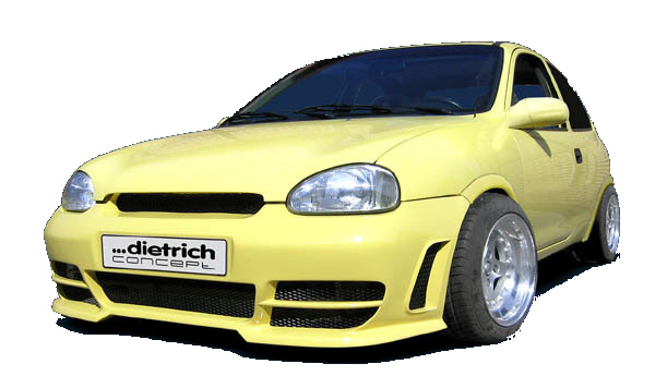 GT Frontsch?rze/Frontspoiler Opel Corsa B