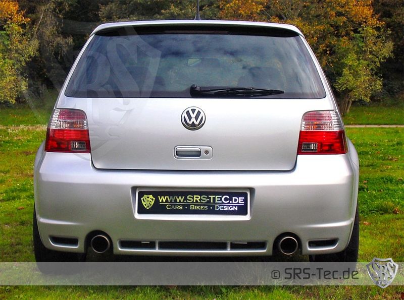 R32-style rear bumper spoiler Volkswagen Golf Mk4 